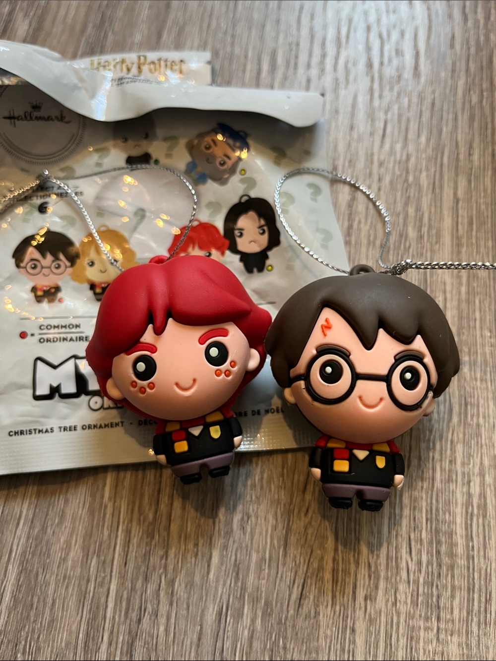 Harry Potter - Harry and Ron - Chibi Mini Ornaments - Set of 2